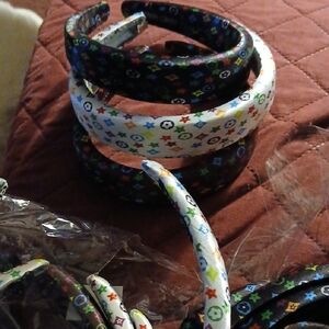 Fashion Inspired Colorful Patterned  Headbands Set of 2  $12.00